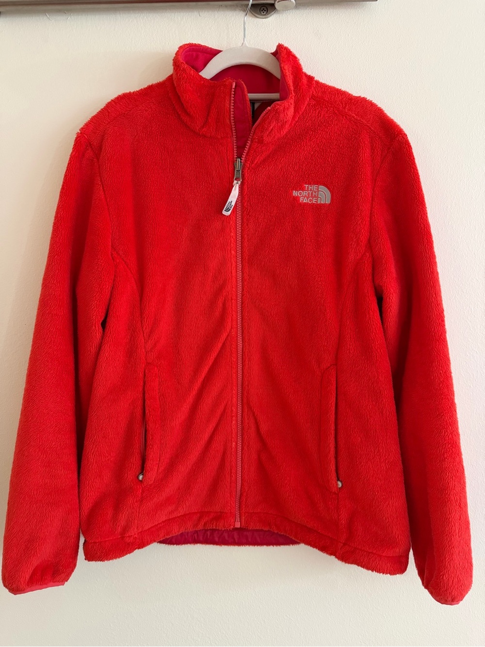 Bright Red Osito Jacket